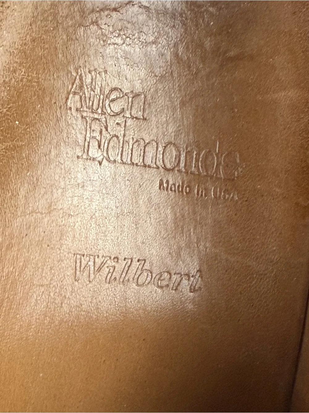 Allen Edmonds Wilbert comfort shoes in brown leather Men’s size 14D